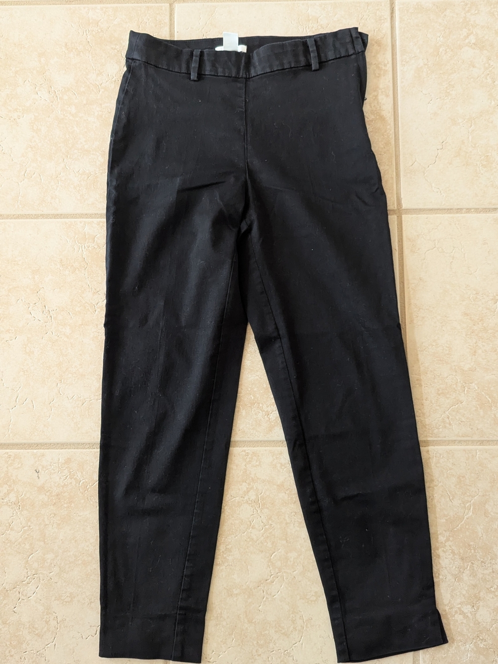 H&M Black Straight Leg Pants